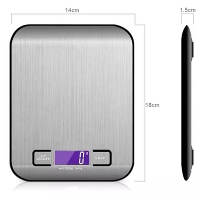 5Kg 5000G 11Lb 전자적 주방 스케일 디지털 음식 체중 영양